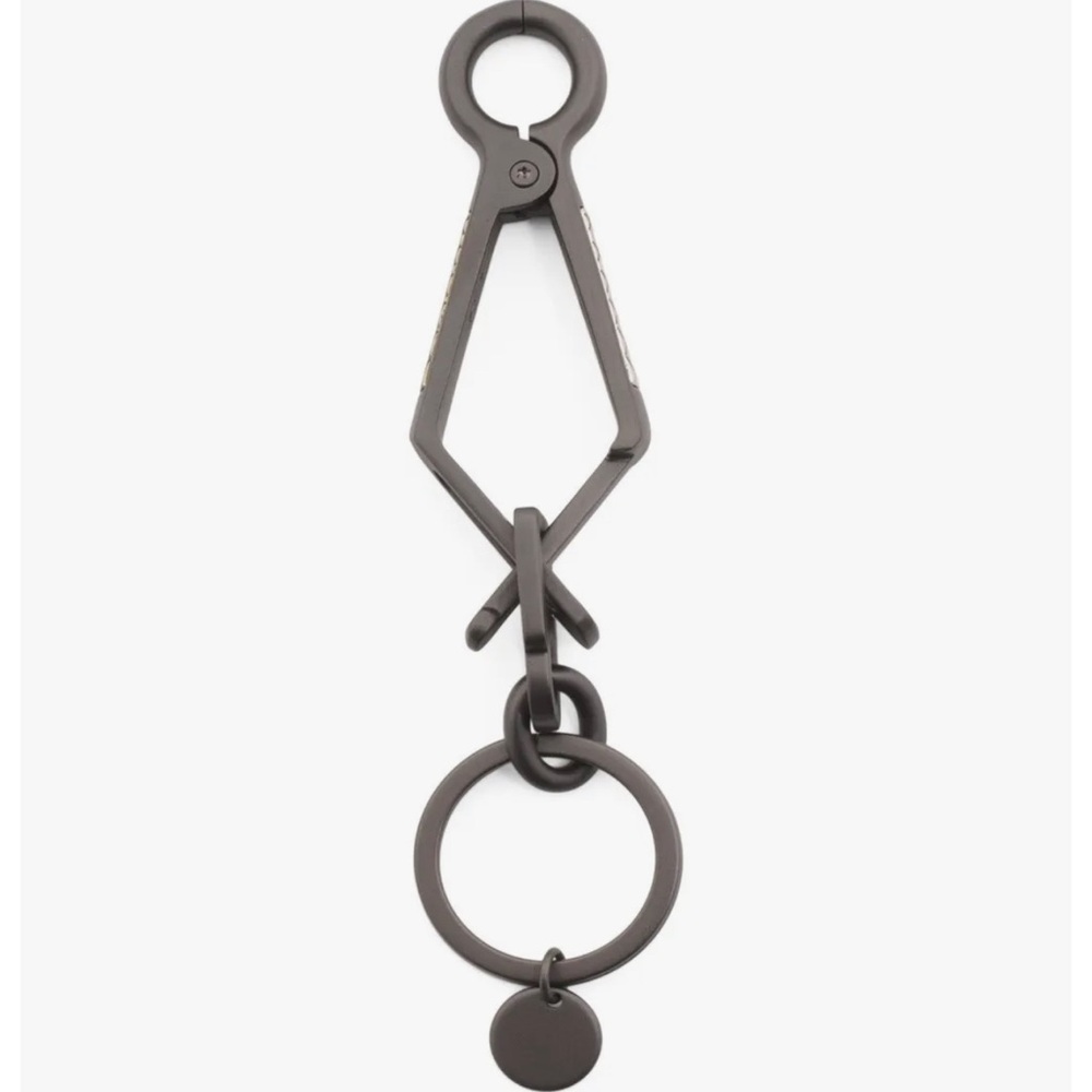 BOTTEGA VENETA METAL KEYCHAIN/KEYRING/KEY-HOLDER